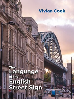 cover image of The Language of the English Street Sign